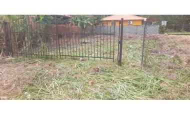 VENTA DE LOTE DE PLAYA EN NUEVA GORGONA, LISTO PARA CONSTRUIR