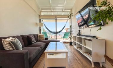 VALPARAISO ARRIENDO DEPARTAMENTO 2D 2B REMODELADO AMOBLADO