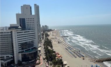 Apartamento Frente al Mar Renta Corta Bocagrande Cartagena