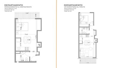 Departamento de pozo en venta - 1 Dormitorio 1 Baño - 45Mts2 - MEYDAN II - La Plata