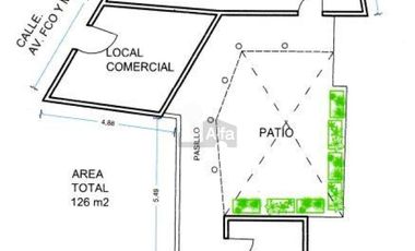 Propiedad comercial en venta en Morelia en Col. Molino de Parras