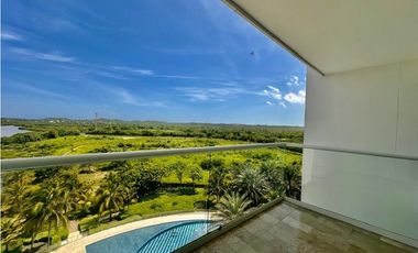 ARRIENDO PENTHOUSE TORRE BAHIA KARIBANA GOLF CARTAGENA