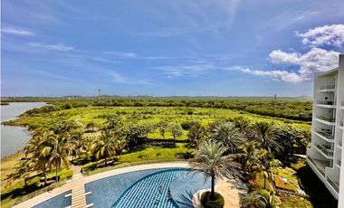 ARRIENDO PENTHOUSE TORRE BAHIA KARIBANA GOLF CARTAGENA