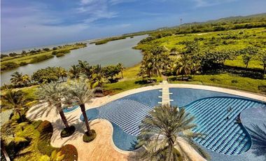 ARRIENDO PENTHOUSE TORRE BAHIA KARIBANA GOLF CARTAGENA