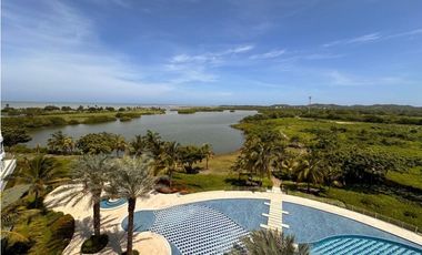 ARRIENDO PENTHOUSE TORRE BAHIA KARIBANA GOLF CARTAGENA