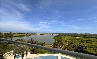 ARRIENDO PENTHOUSE TORRE BAHIA KARIBANA GOLF CARTAGENA