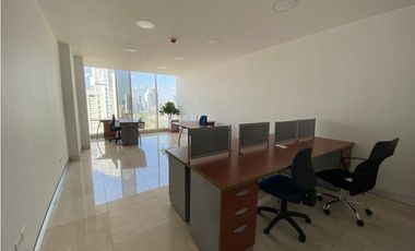 OFICINA FULL AMOBLADA EN AV. BALBOA TORRE BOC