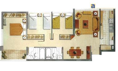 Departamento en Venta en Edificio Aguamarina II - piso 16