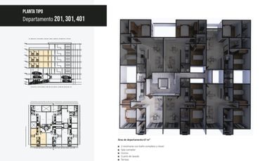 14 de agosto  Departamento en venta en Lomas Hipódromo