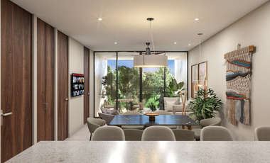 Departamento amueblado en venta Mérida Yucatán, Dithea Temozón Norte