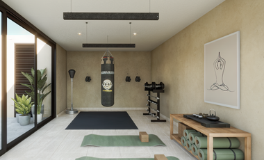 Departamento amueblado en venta Mérida Yucatán, Dithea Temozón Norte