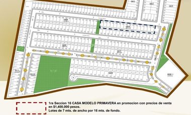 CASA PRIMAVERA  (EN PREVENTA) EN  CONDOMINIO BOSQUE DE PRIMAVERAS