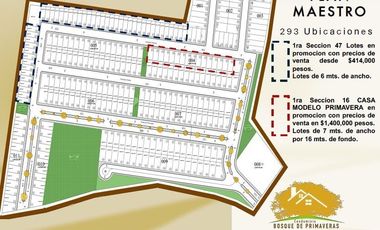 CASA PRIMAVERA  (EN PREVENTA) EN  CONDOMINIO BOSQUE DE PRIMAVERAS