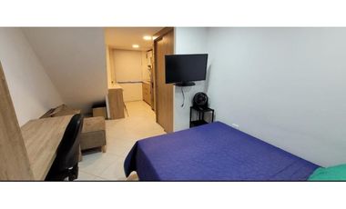 APARTAESTUDIO AMOBLADOD EN ARRIENDO, LAURELES-ESTADIO CERCA DE UPB