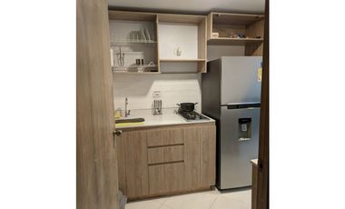 APARTAESTUDIO AMOBLADOD EN ARRIENDO, LAURELES-ESTADIO CERCA DE UPB