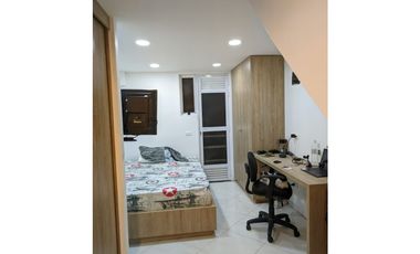 APARTAESTUDIO AMOBLADOD EN ARRIENDO, LAURELES-ESTADIO CERCA DE UPB