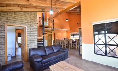 Los Espinos terreno en venta con cabañas en Tapalpa