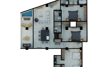 PENTHOUSE EN VENTA RISCO BUCERÍAS