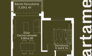 Departamento 2 Ambientes Venta Morón
