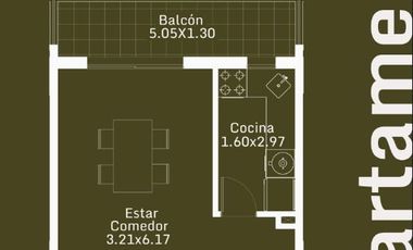 Departamento Monoambiente Venta Caseros