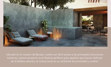 Preventa Casa para inversión en Bacalar. 3 recámaras, 3 y 1/2 baños y terraza independiente.