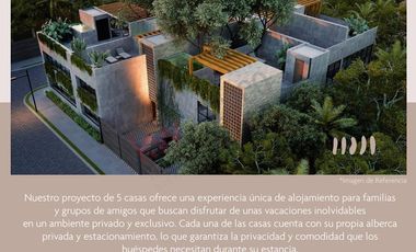 Preventa Casa para inversión en Bacalar. 3 recámaras, 3 y 1/2 baños y terraza independiente.
