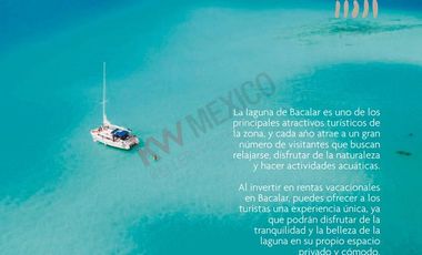 Preventa Casa para inversión en Bacalar. 3 recámaras, 3 y 1/2 baños y terraza independiente.