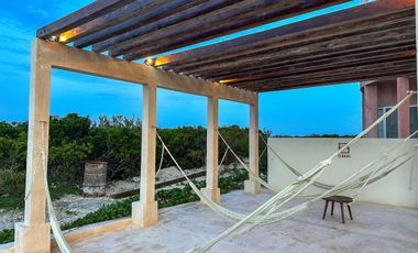 Departamento de 3 Recámaras frente al mar en Telchac Puerto