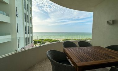Departamento de 3 Recámaras frente al mar en Telchac Puerto