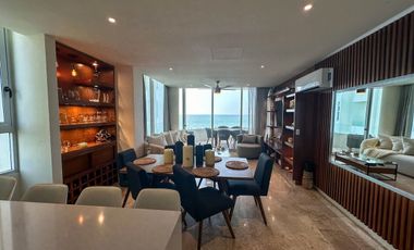 Departamento de 3 Recámaras frente al mar en Telchac Puerto