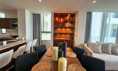 Departamento de 3 Recámaras frente al mar en Telchac Puerto