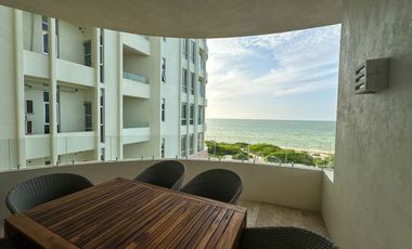 Departamento de 3 Recámaras frente al mar en Telchac Puerto