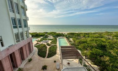 Departamento de 3 Recámaras frente al mar en Telchac Puerto