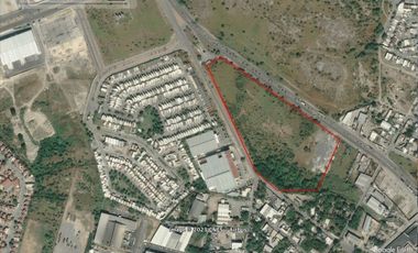 Terreno Industrial-Comercial en Apodaca