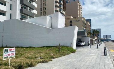 Terreno de 1237.60 m2 en renta sobre Blvd. Ávila Camacho. BOCA DEL RÍO, VER.