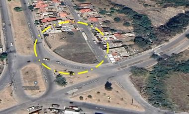 TERRENO EN VENTA EN  ESQUINA, FRACC. LOS RUISEÑORES, TALA, JALISCO.