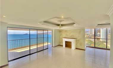 ARRIENDO APARTAMENTO 3 HABITACIONES FRENTE AL MAR - RODADERO SUR