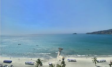 ARRIENDO APARTAMENTO 3 HABITACIONES FRENTE AL MAR - RODADERO SUR