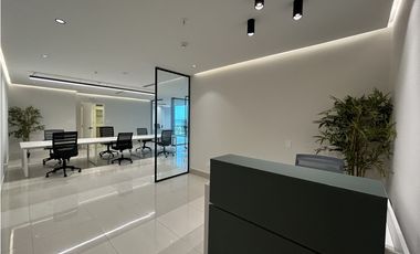 ALQUILER OFICINA AMOBLADA COSTA DEL ESTE 140M2 MC