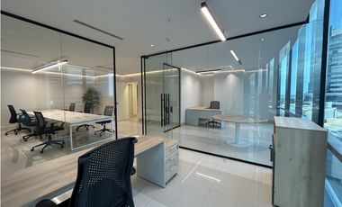 ALQUILER OFICINA AMOBLADA COSTA DEL ESTE 140M2 MC