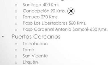 Terreno Construccion  en Venta en Terreno Industrial mixto, Ñuble, en Ruta 5 Sur (bypass)