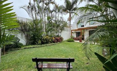 LINDA CASA EN ALQUILER, AMOBLADA CON 4 DORMITORIOS EN SAN ISIDRO