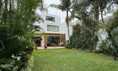 LINDA CASA EN ALQUILER CON 4 DORMITORIOS EN SAN ISIDRO
