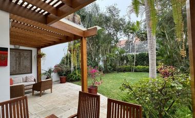 LINDA CASA EN ALQUILER, AMOBLADA CON 4 DORMITORIOS EN SAN ISIDRO