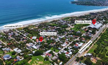 Se Vende Hotel Tamarindos en Zicatela Puerto Escondido, Oaxaca