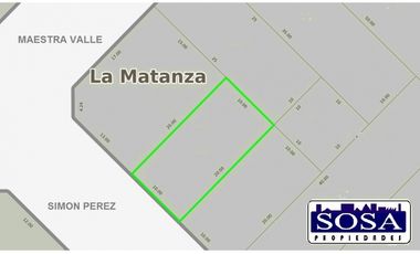 Casa en venta en Gonzalez Catan Centro Calle Simon Perez Nº 4120