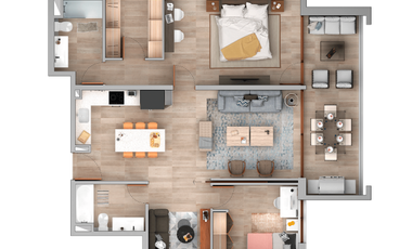 Departamento en Venta en Bellavista 1090, Puerto Montt