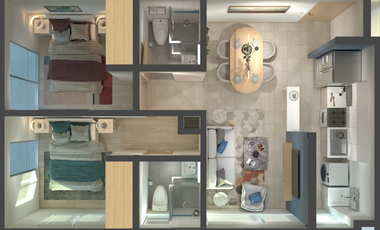 Departamento en Venta en Residencial Vulcanización CDMX