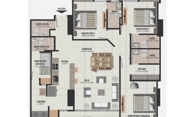 VENTA DE  APARTAMENTOS DEL  PROYECTO MEDITERRANEAN PLACES - MONTERA