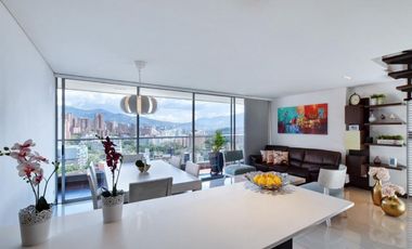 Apartamento Duplex Amoblado en Alquiler en Poblado sector Lalinde